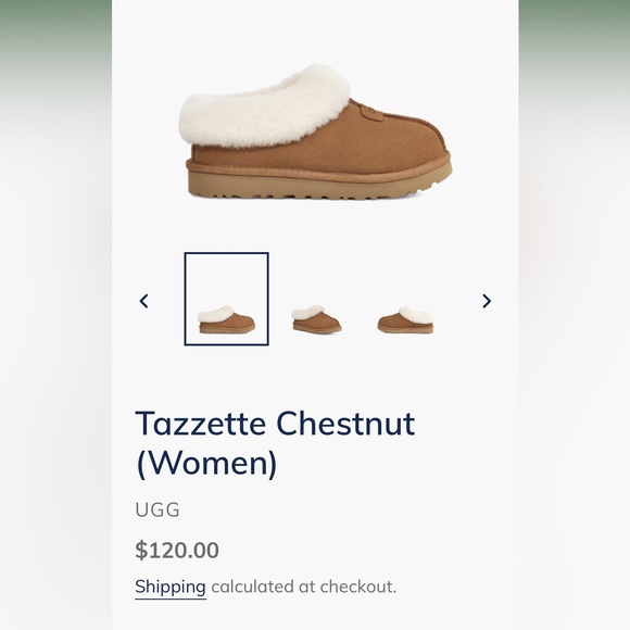 New in box UGG Tazette slipper - Picture 1 of 2